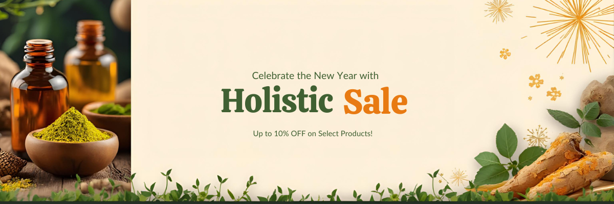 Ayurvedic New Year Sale Banner